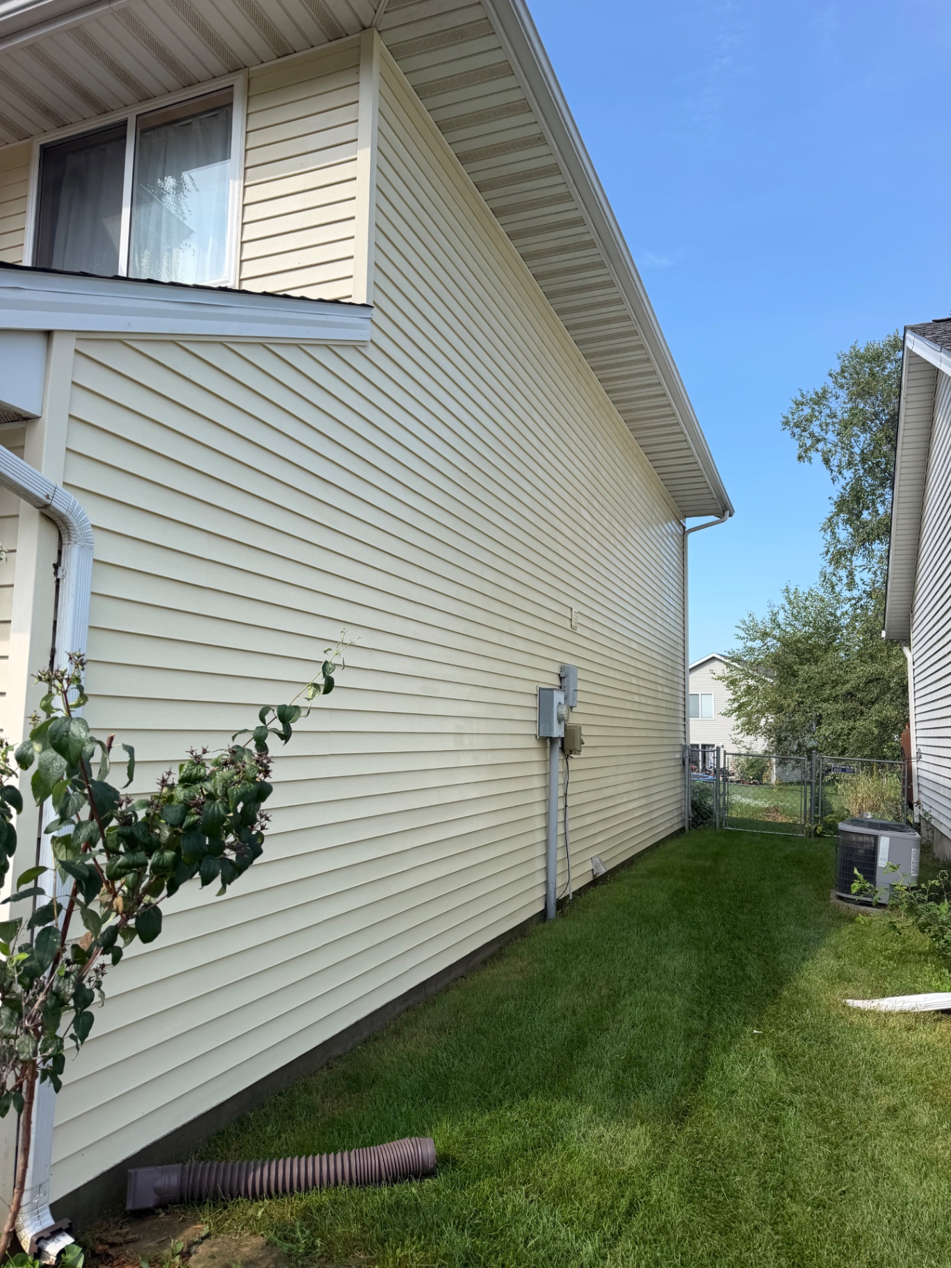 House soft washing — after Spotless Wash restoration